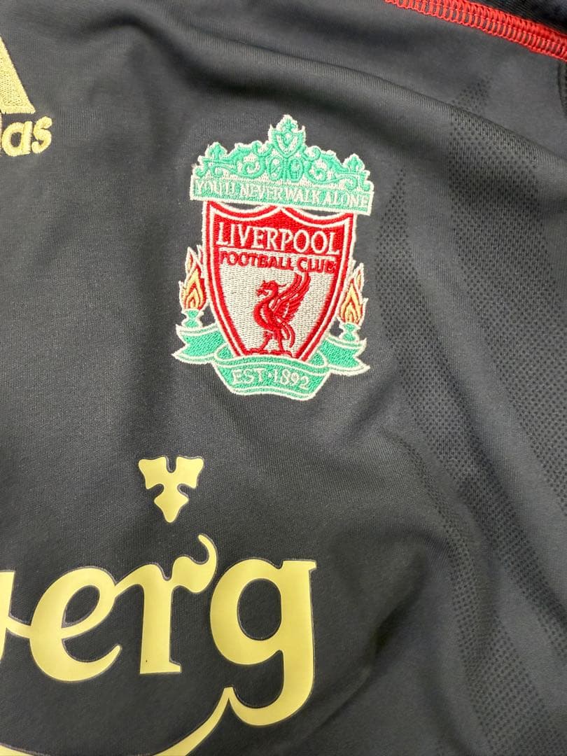 【未使用品】08-09リヴァプール セカンド アウェイ ユニフォーム 長袖