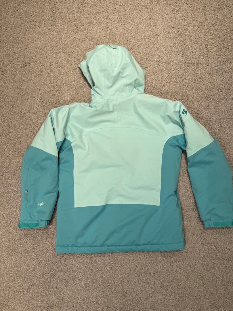 モンベル mont-bell 子ども用 スキーウェア 160 水色/黄色