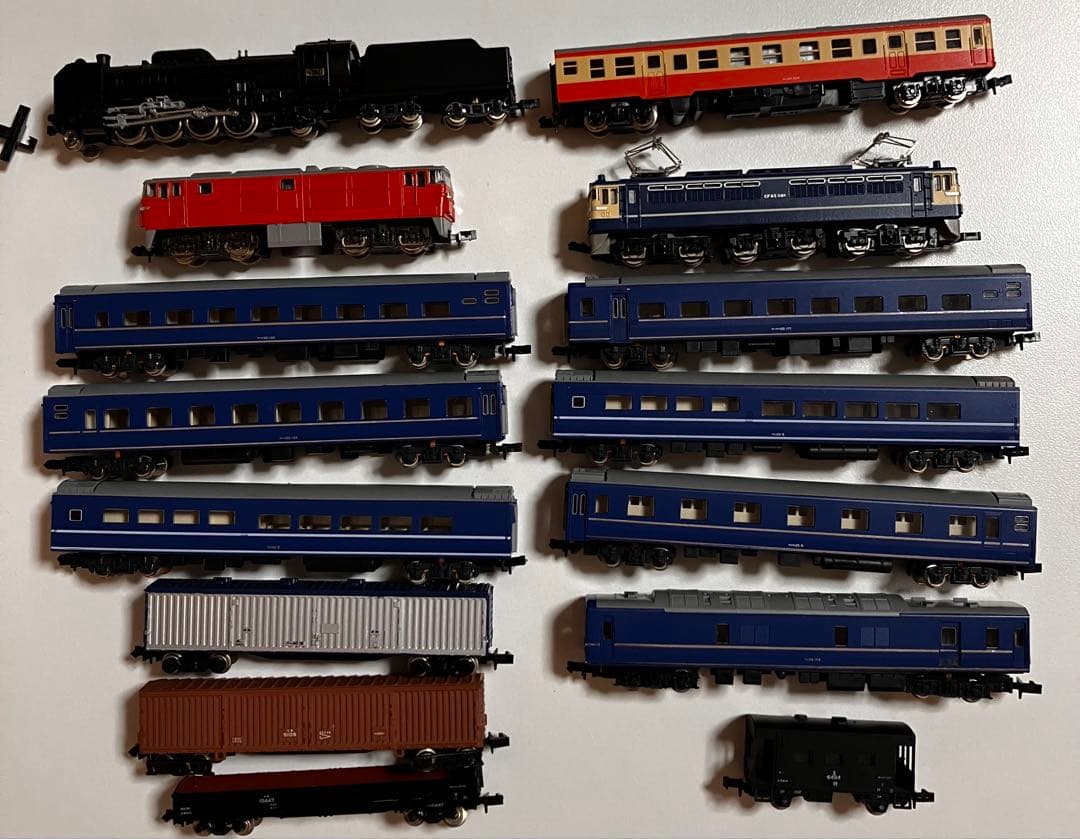 【ジャンク(故障品)】KATO、永大 鉄道模型 １４車両