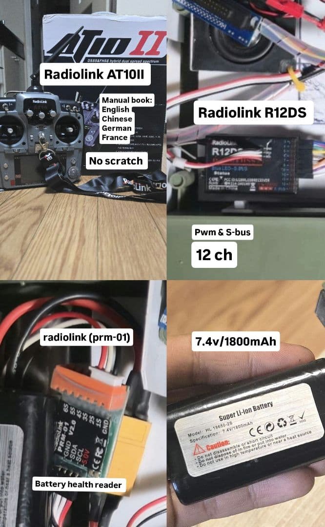 ラジコン 戦車1/16 レオパルド2A6 (Radiolink)