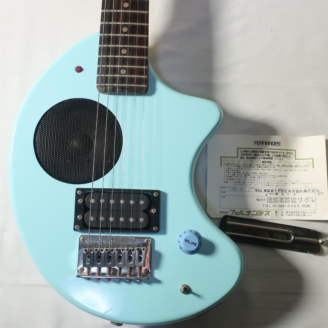 FERNANDES ZO-3 サーフグリーン エレキギター 純正楽器ケース付