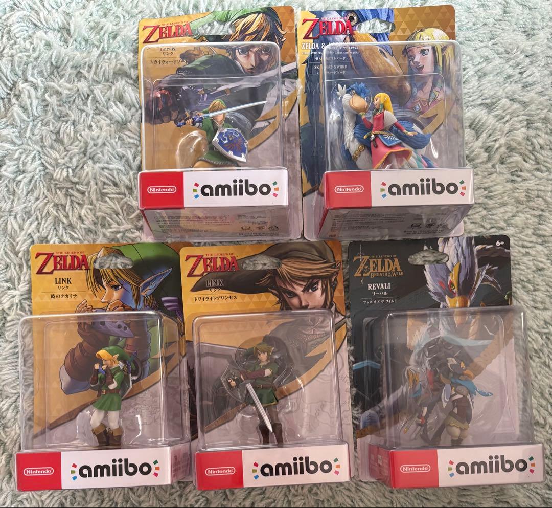 ゼルダの伝説　amiibo まとめ売り