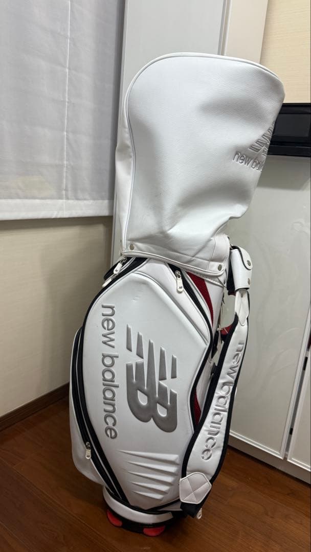 ニューバランス(NewBalance)キャディーバック　白