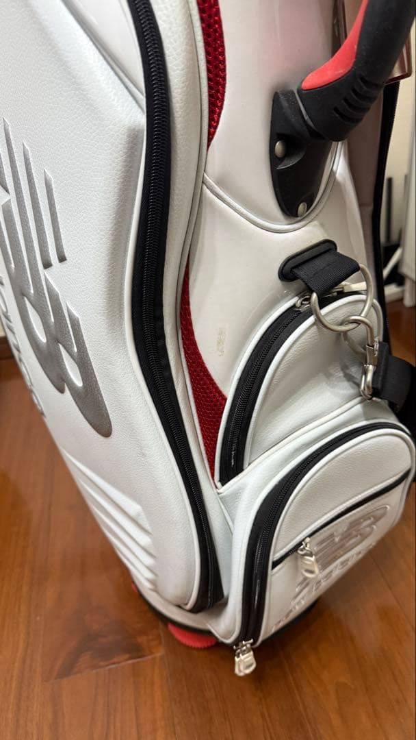 ニューバランス(NewBalance)キャディーバック　白