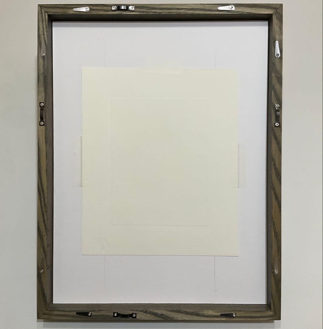 絵画・額縁・銅版画・オバタクミ・“長い一日.短い一日”・美術品・インテリア・雑貨