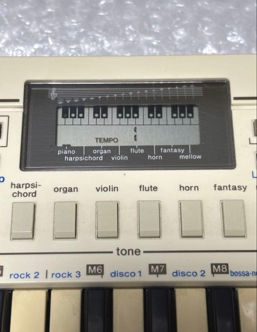 Casio PT-30☆セミアナログ式シンセサイザー☆1983年☆昭和レトロ☆