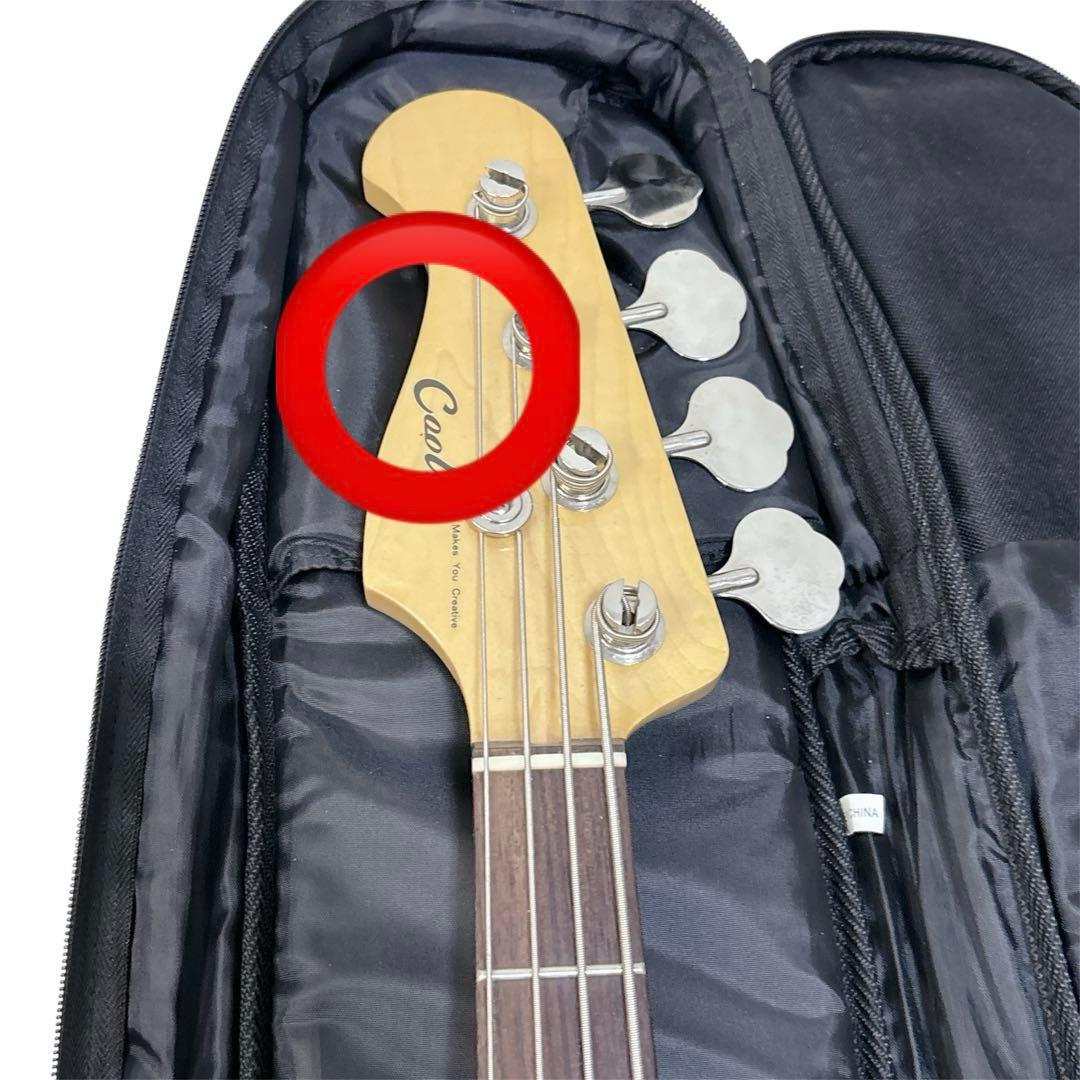 希少✨COOLZ ZJB-1R-L レフティ　ベース　ケース付き