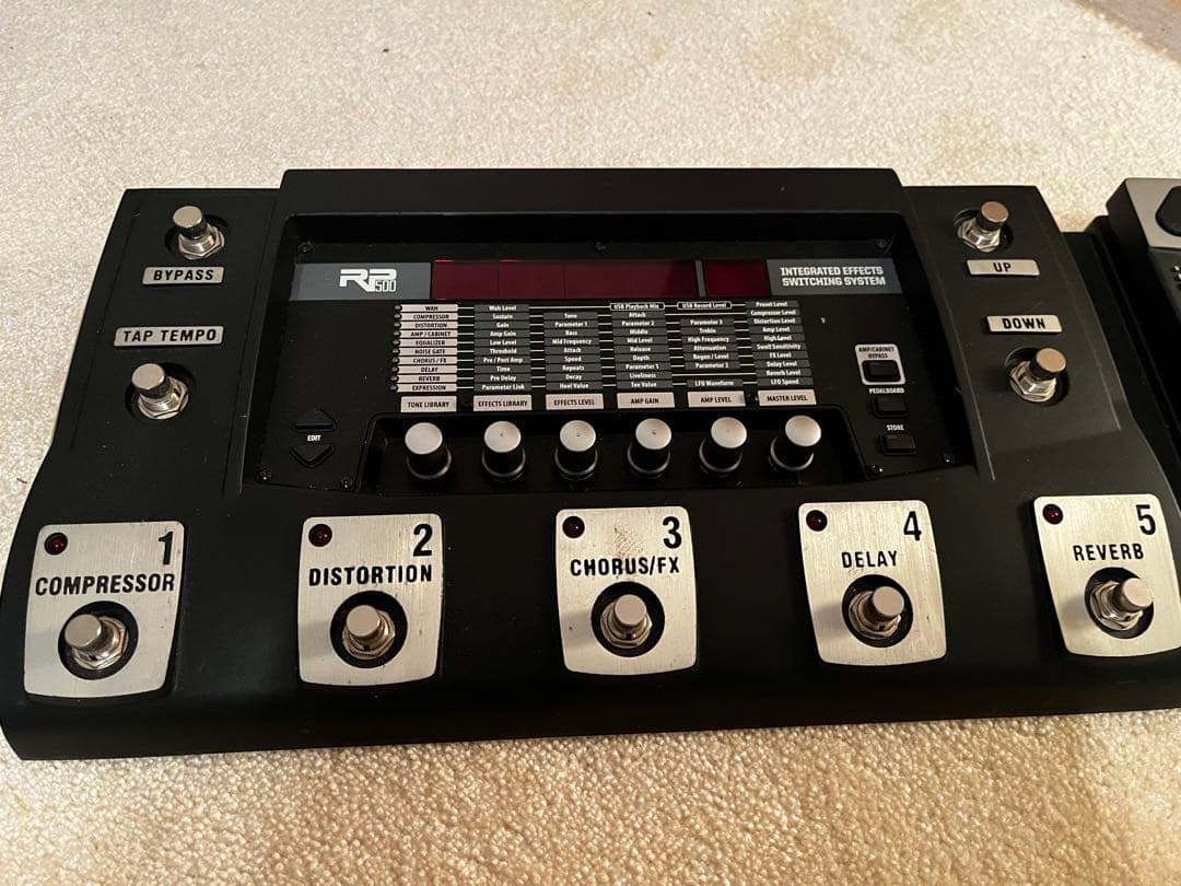 Digitech RP500 マルチエフェクター 専用ケース付 動作確認済