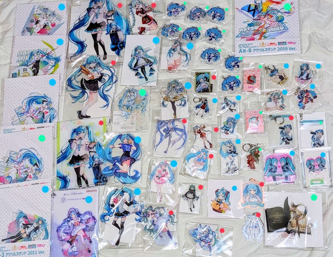 初音ミク グッズ アクリルスタンド キーホルダー まとめ売り