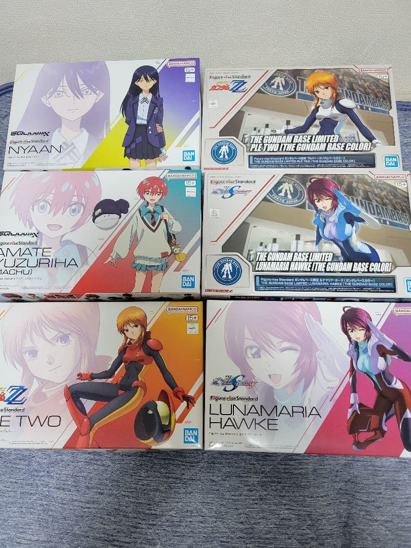 Figure-rise Standard　ルナマリア　プルツー　マチュ　ニャアン