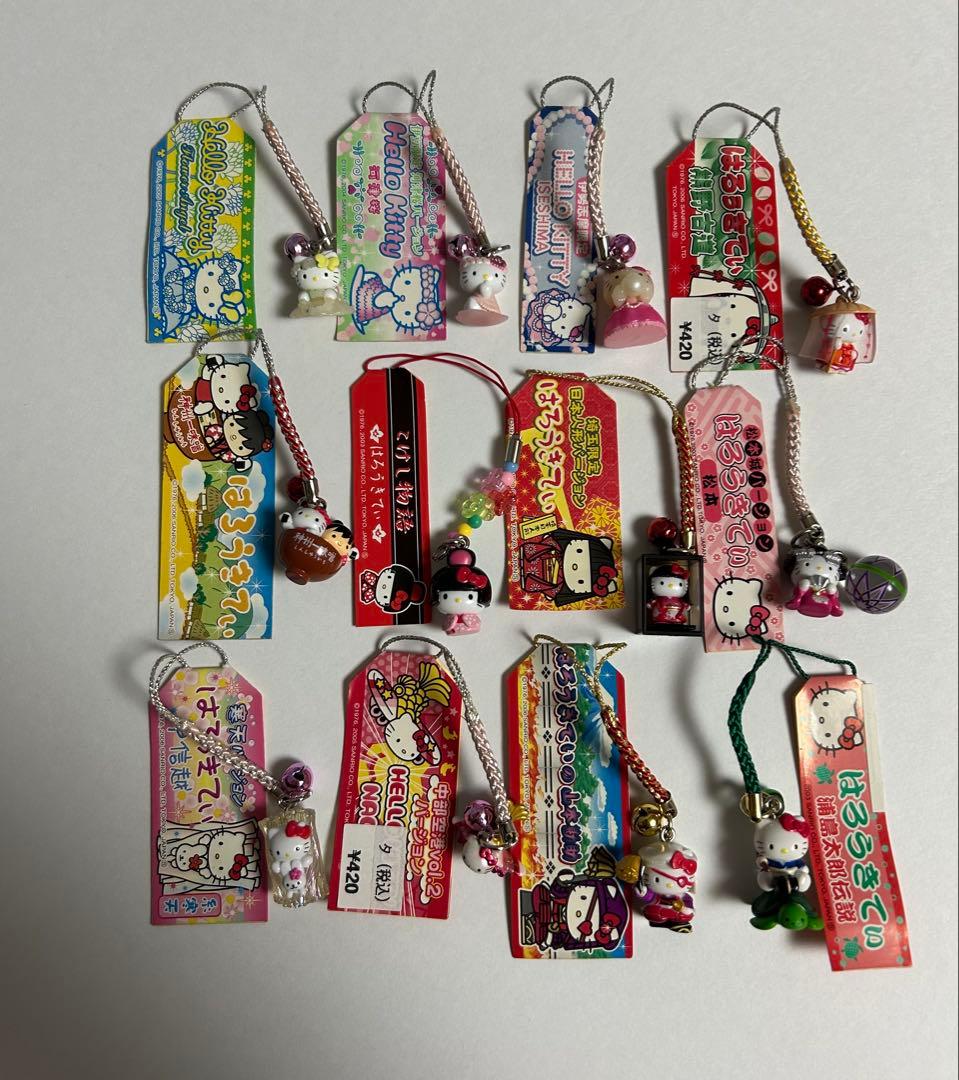 ハローキティ　ご当地キティ　根付け　16種類セット