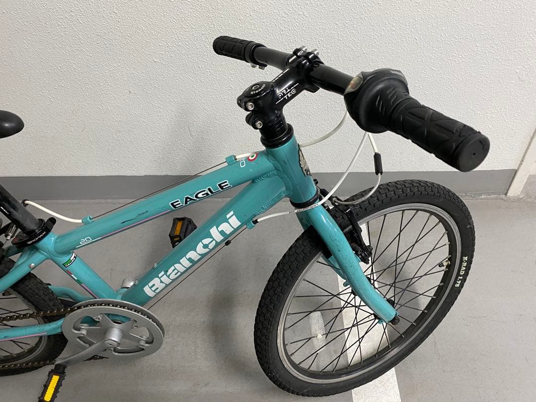 ふたりのりかえるBianchi Eagle 20インチ 子供用自転車