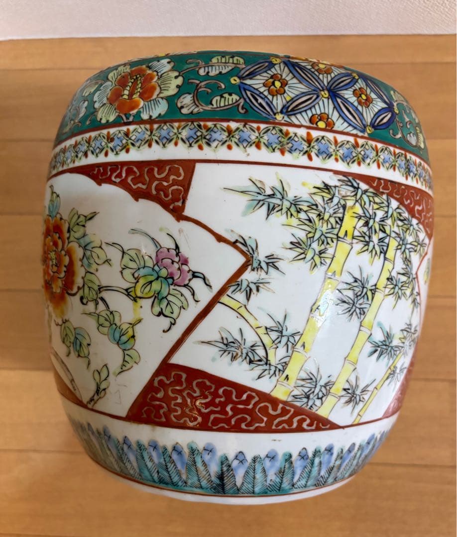 有田焼　手炙り　火鉢　花瓶　メダカ鉢