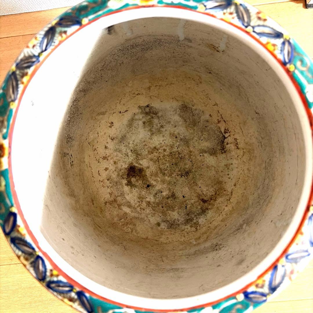 有田焼　手炙り　火鉢　花瓶　メダカ鉢