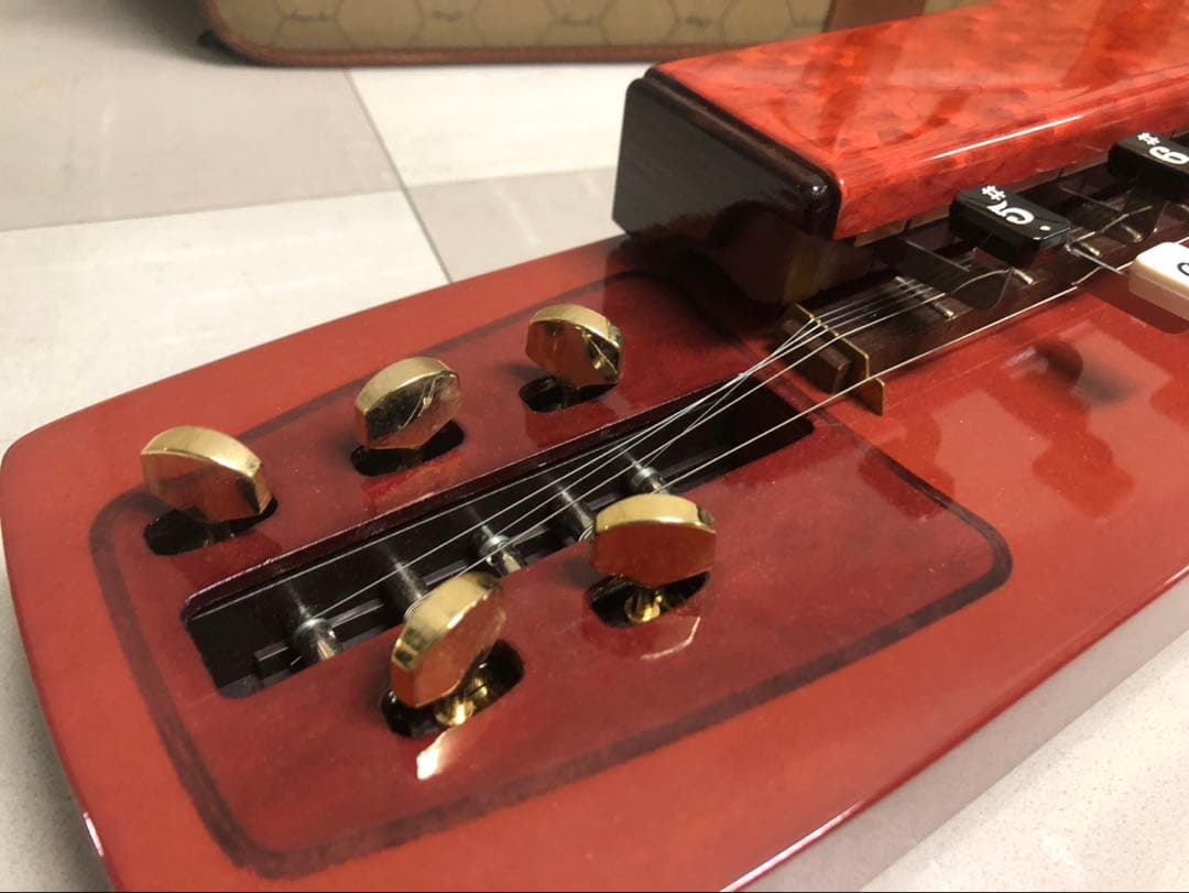 【希少】 生産完了品 電気大正琴 ゆり　琴城流