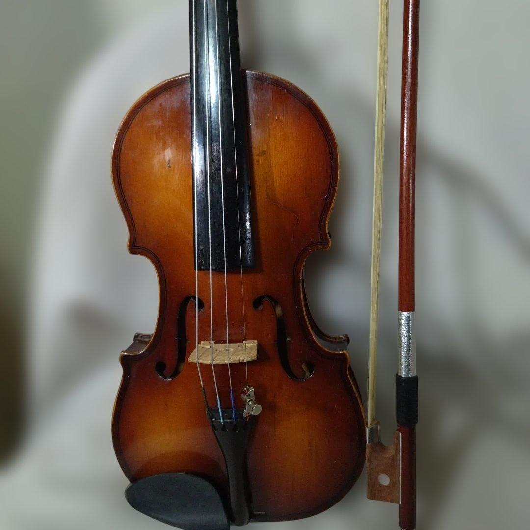 ♥5才前後の子供用♥スズキバイオリン1/8♥品番11♥弓、ケ―ス、松脂付き