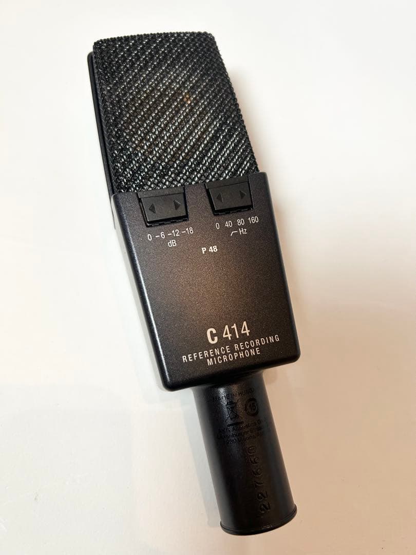 【定価13万】【美品】AKG C414 XLS コンデンサーマイク 付属品完備
