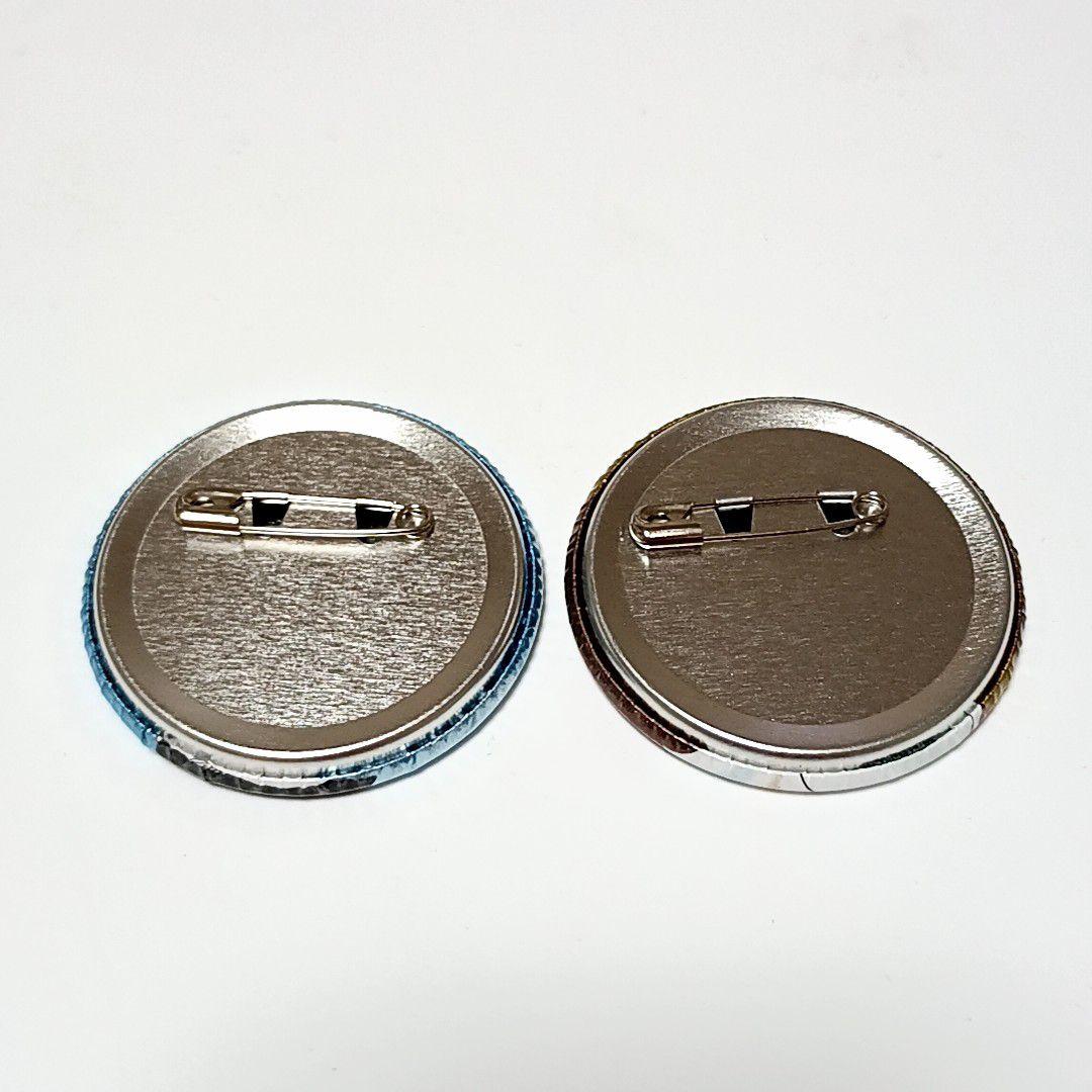 おてふぇす　キラキラ缶バッジ　日吉若　木更津淳　2点セット