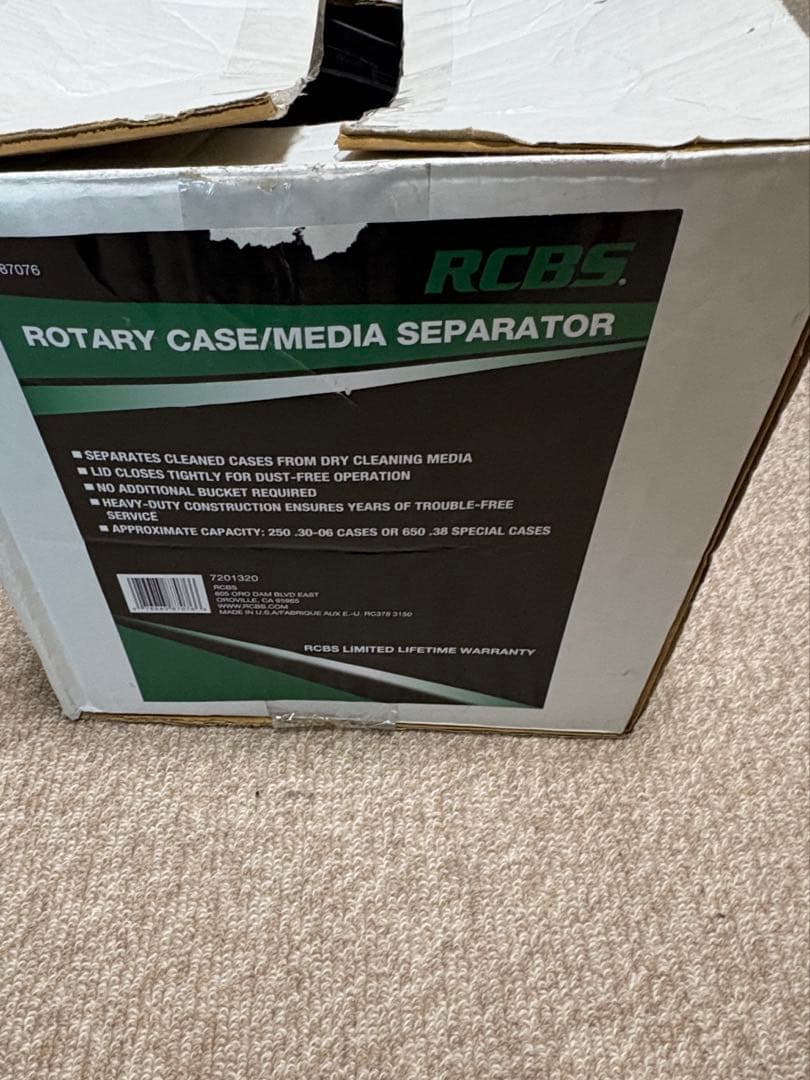 RCBS ロータリーケース/メディアセパレーター