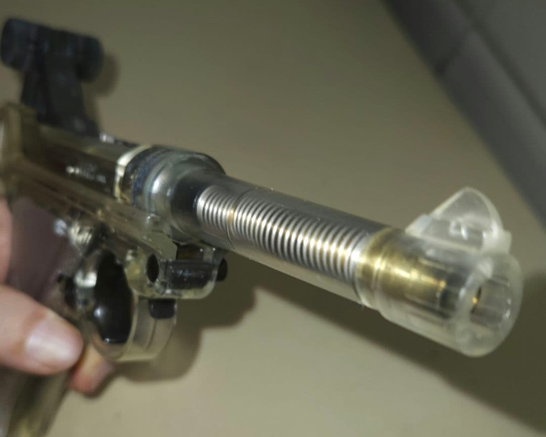 タナカ　LUGER P08 4インチモデル　スケルトン仕様マガジン新品