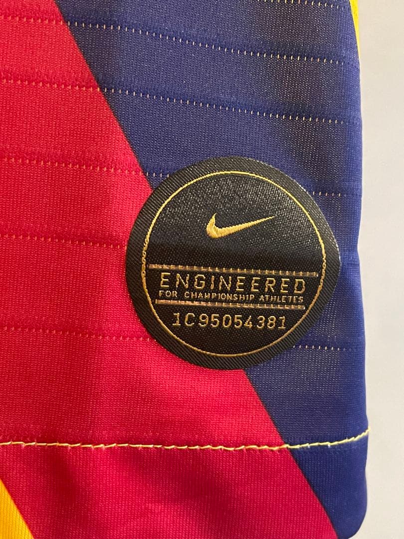 【正規品】オーセンティック バルセロナ19-20 アウェイ メッシ 10