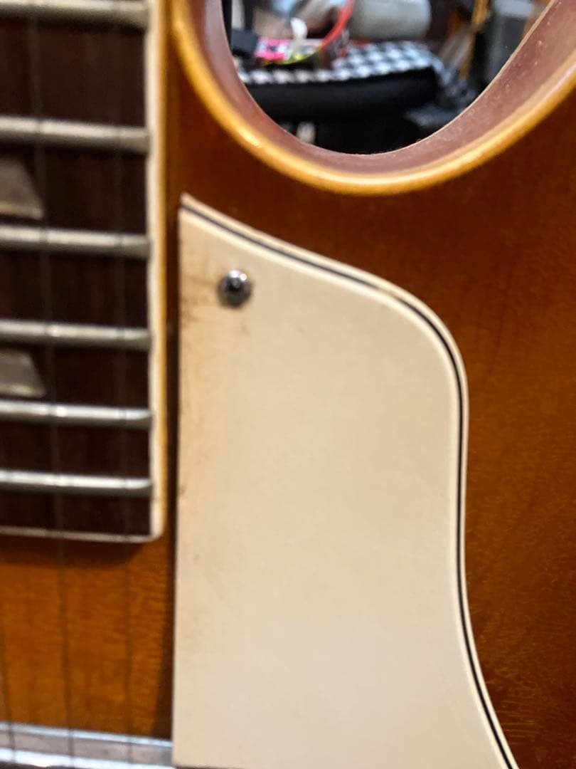 エピフォンEpiphoneカジノ1P.U 1966’カラマズーネック補修あり