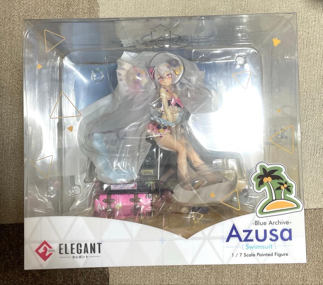 ブルーアーカイブ アズサ(水着) フィギュア (ジト目表情差替えパーツ付き)