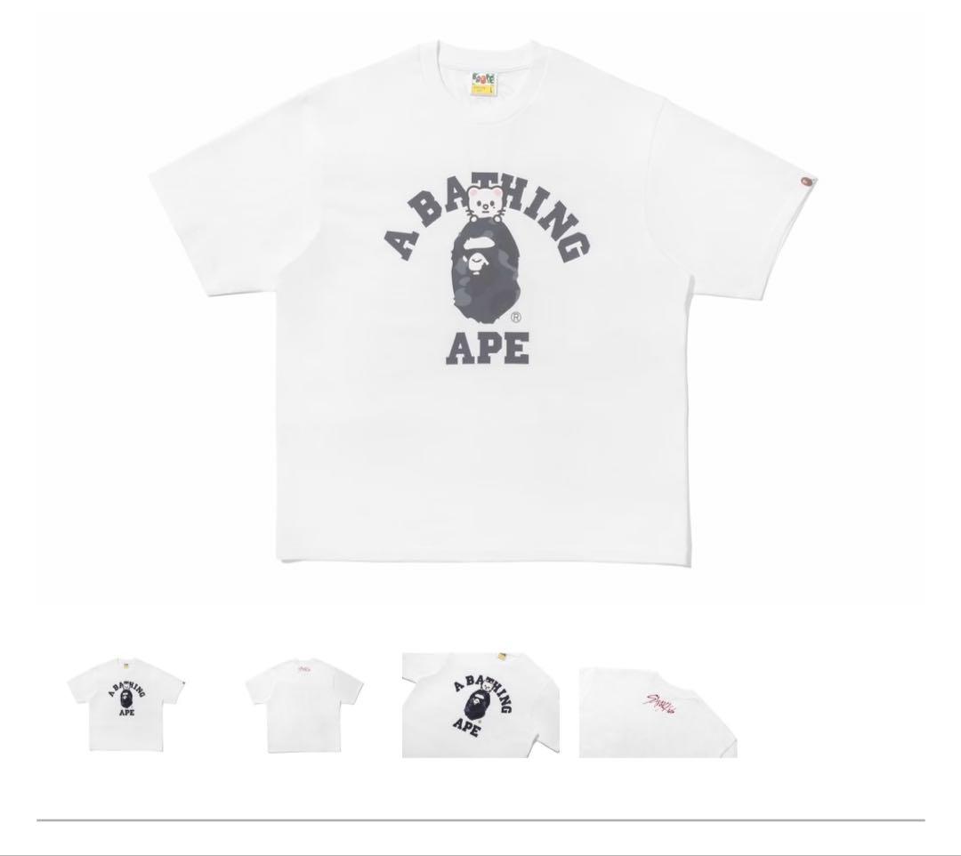 Stray Kids × A BATHING APE® TシャツJINIRET