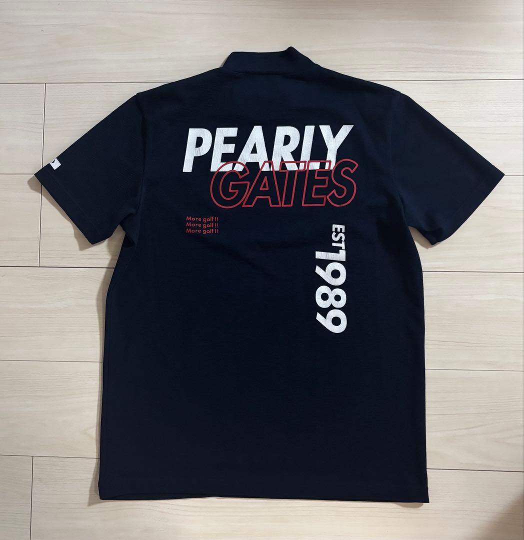 PEARLYGATES モックネックシャツ