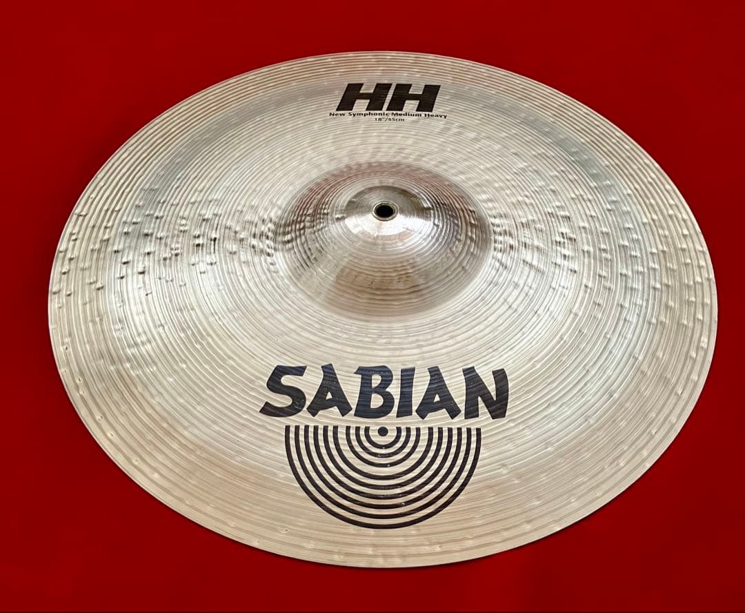 合わせシンバル 18\" セイビアン HH NewSymphonic MH 中古