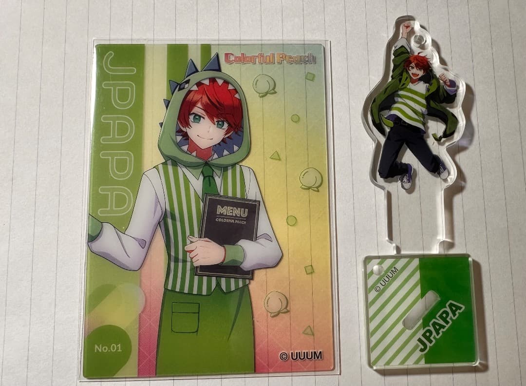 カラフルピーチ　まとめ売り　アクリルスタンド、カード、カプセルトイ