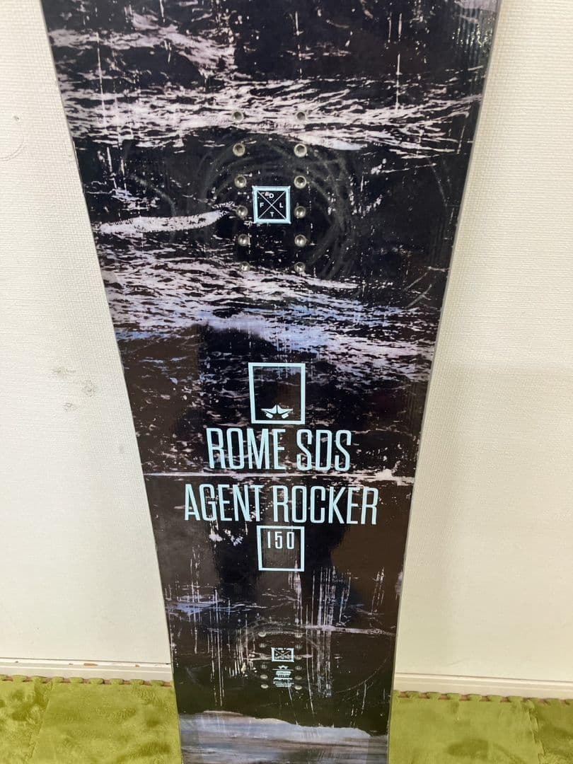 【良品 】ROME SDS AGENT ROCKERスノーボード150cm