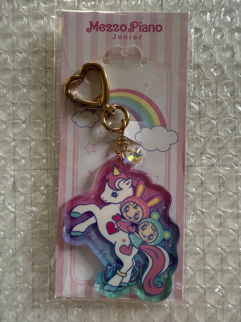 メゾピアノ ジュニア べリエちゃん ゆめいろキーホルダー アクキー ナルミヤ