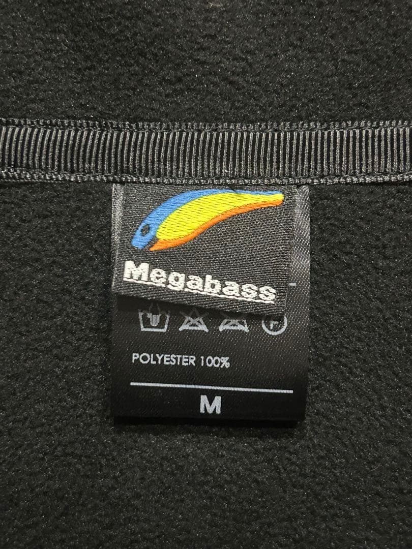 メガバス　HYBRID HOODY ハイブリッドフーディー　パーカー　ブラック