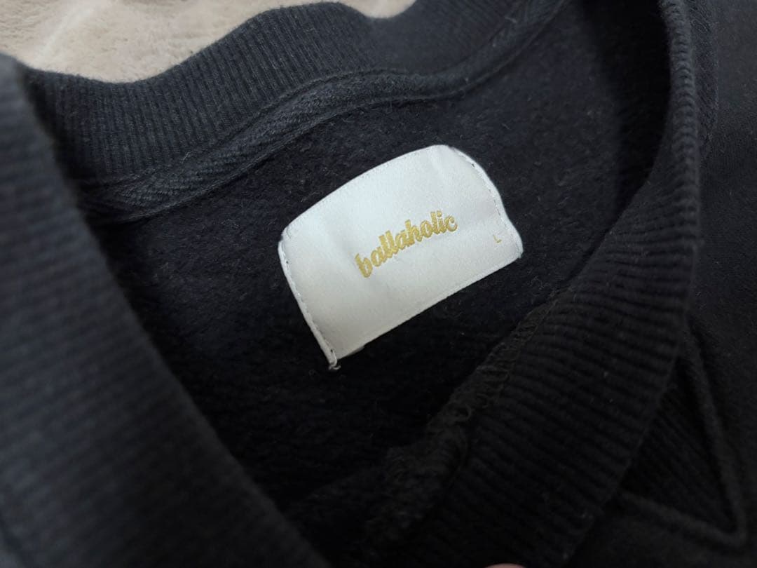 【人気】 ballaholic logo sweat