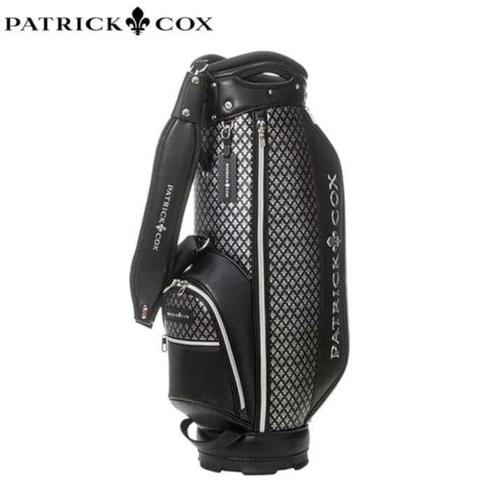 新品 パトリックコックス ゴルフ キャディバッグ PXMG4FC1 シルバー