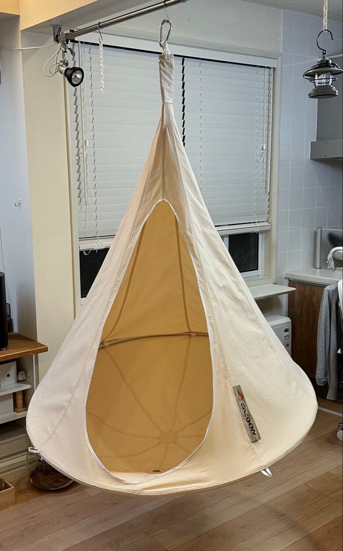 中古　Cacoon-bonsai-white ハンモックテント