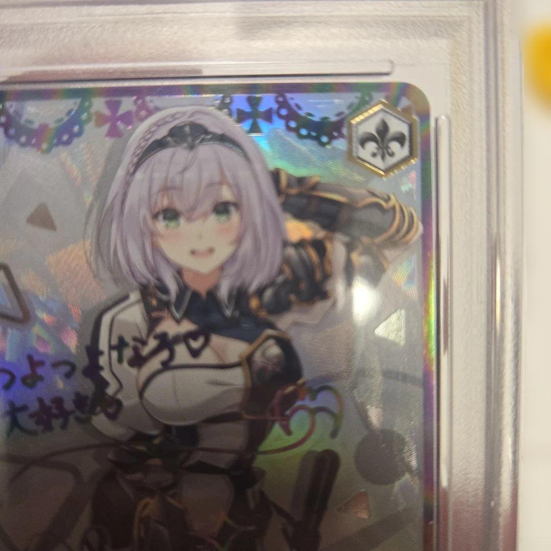 白銀ノエル サイン　未来へ一緒に　psa10