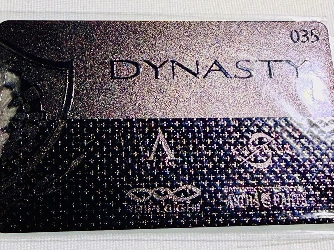 激レアDYNASTY 福袋　DARTSLIVE CARD シリアルNo入り