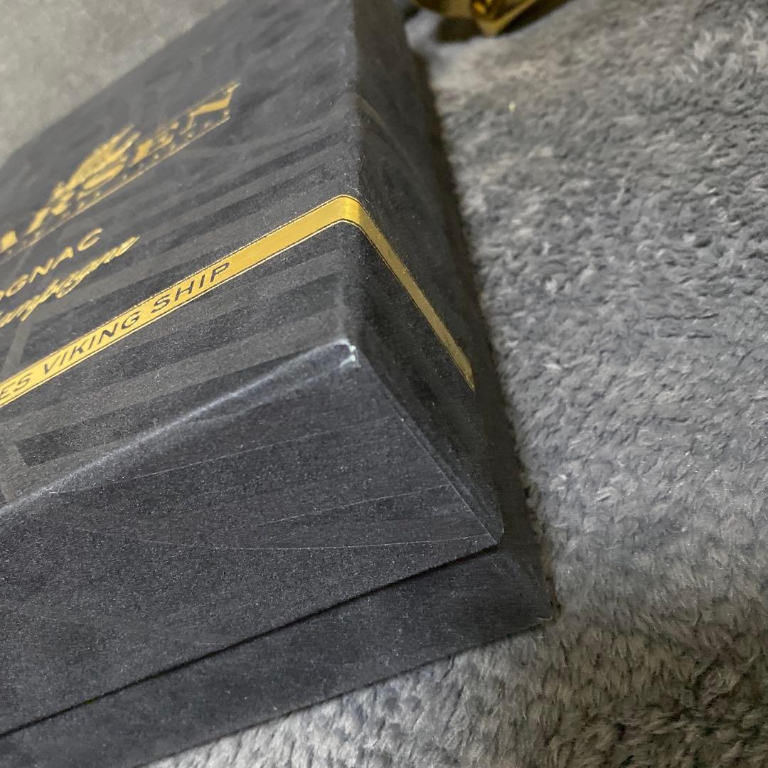 larsen コニャック ヴァイキングシップ　箱付き　ラーセン　ゴールド
