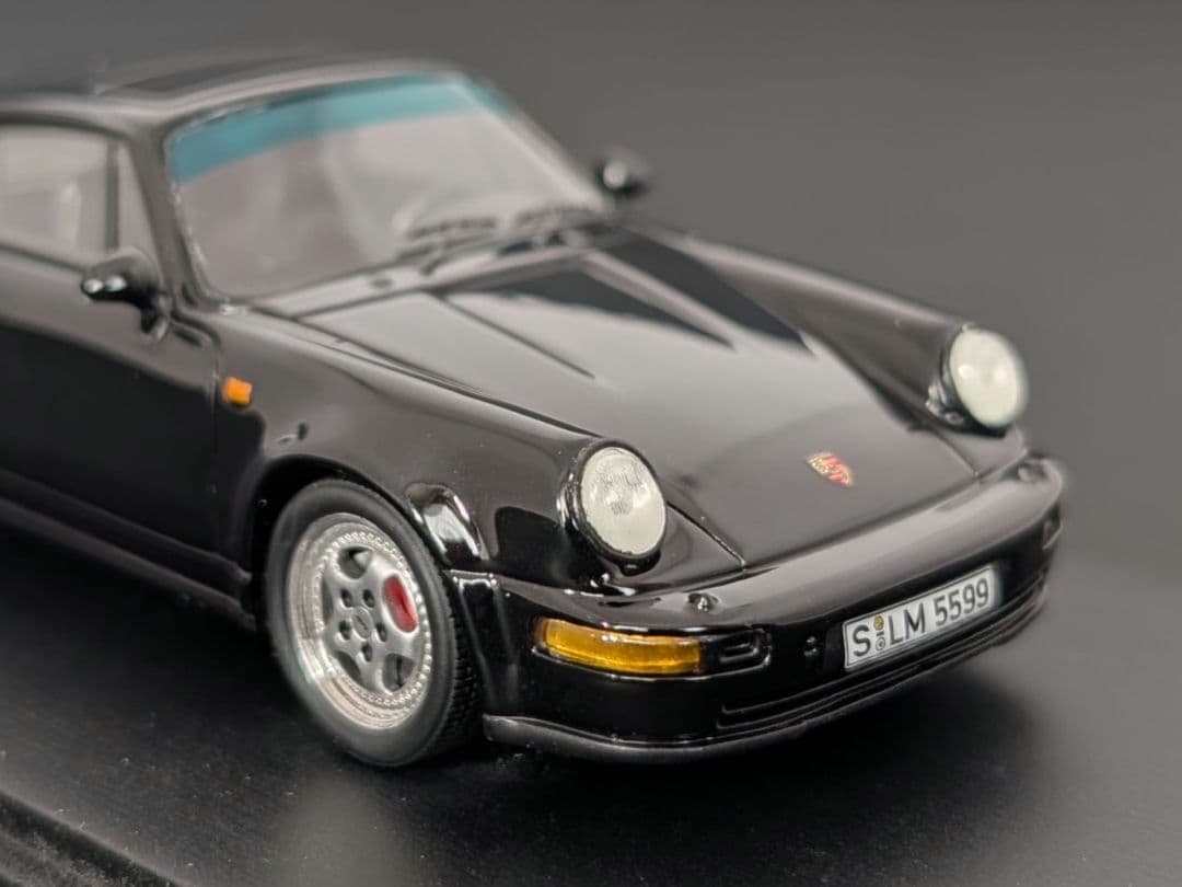 スパーク 1/43 ポルシェ 911 ターボ クーペ 3.6 1993 ブラック