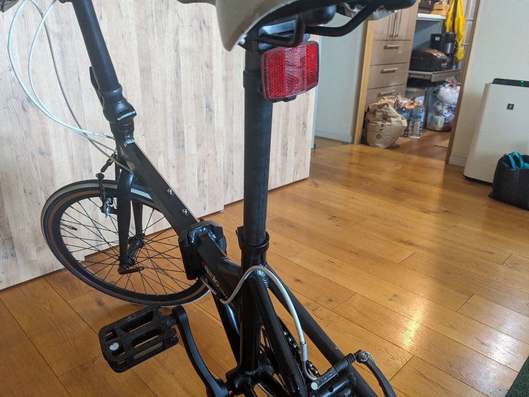 【室内保管】ANIMATO 20インチ 折りたたみ自転車 AL20ミニベロ中古