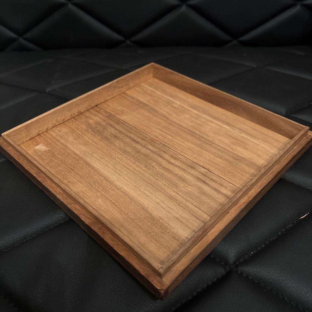 織部焼　花模様陶器皿