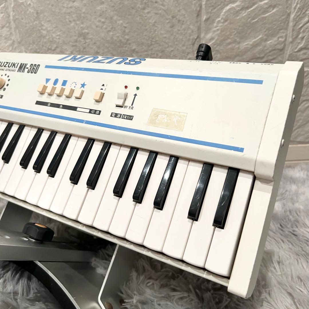 【希少完動品】 SUZUKI MK-360 マーチングキーボード