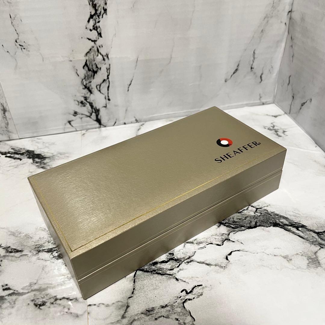 ☆超美品☆ SHEAFFER レガシーヘリテージ万年筆　ブラック ペン先18K