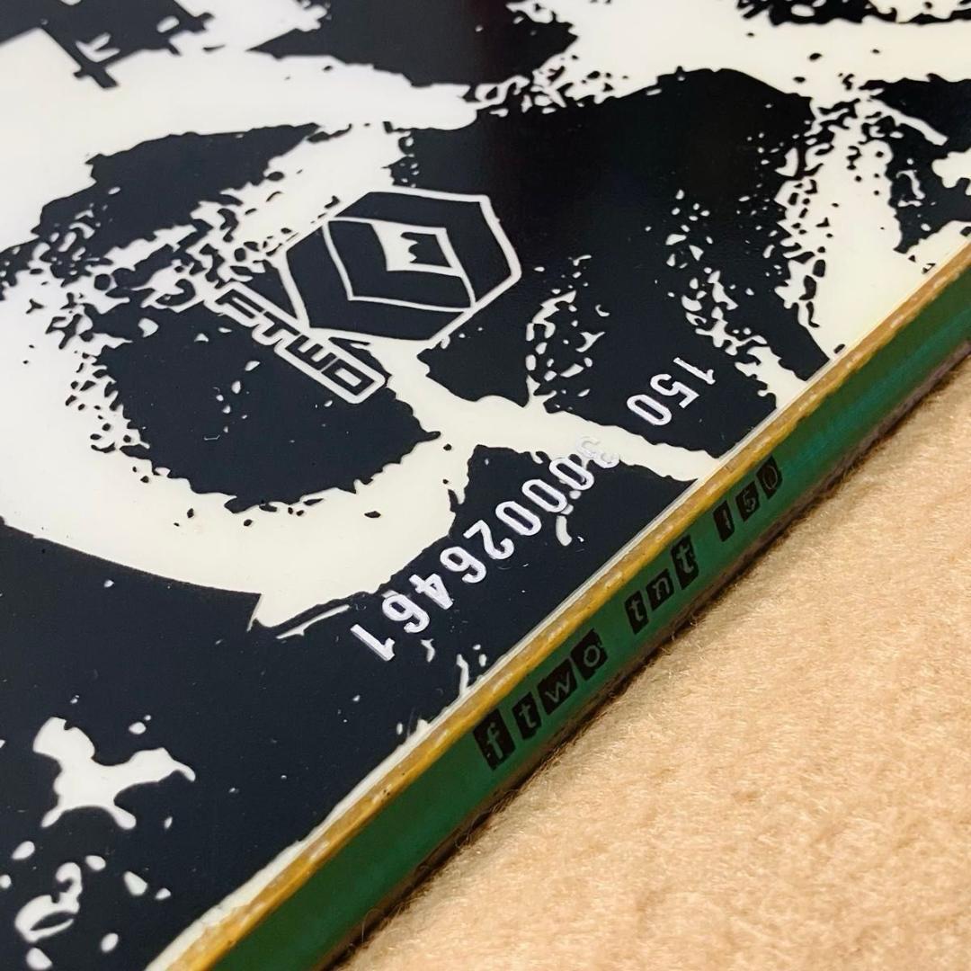 【希少】FTWO UNION スノーボード&ビンディング 150cm TNT