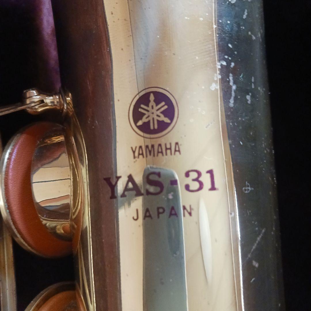 YAMAHA YAS-31 サックス本体 ケース付き+K&Mスタンド+入門書付き