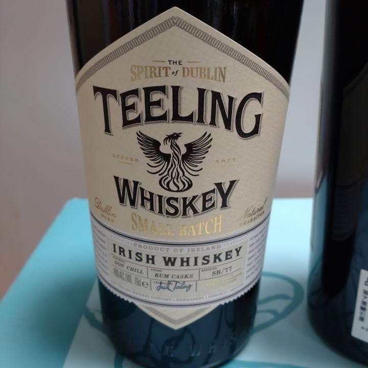 ティーリング スモールバッチ ２本　・アイリッシュウイスキー