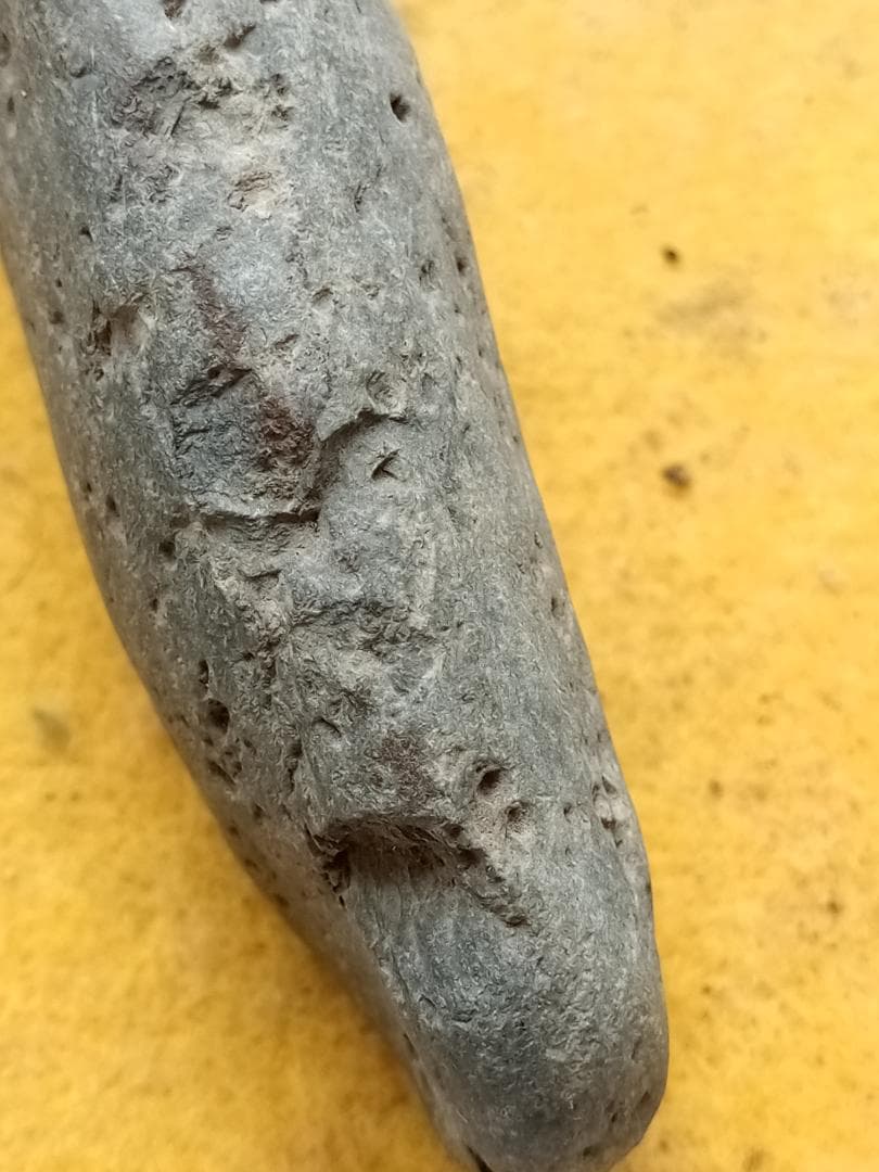 握り槌　出土石斧　石器　縄文時代　新石器時代　変間岩　片岩？　磨製石器　186