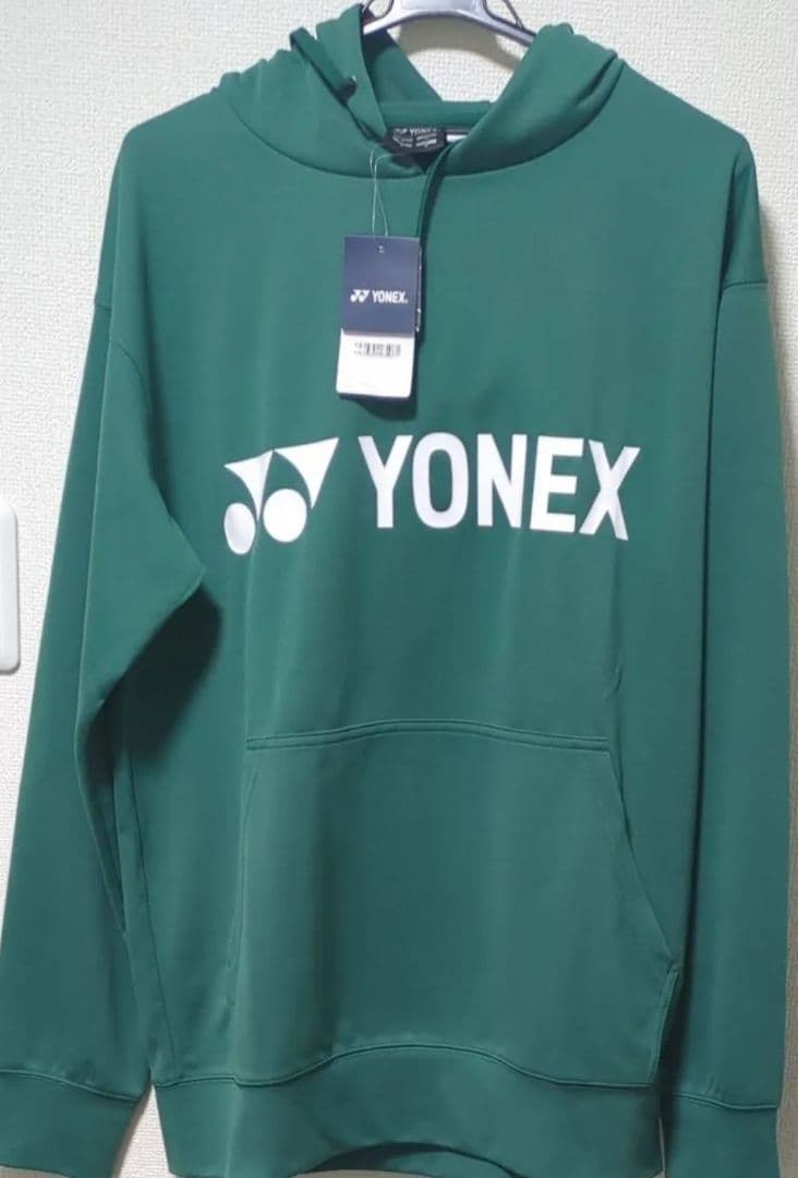 YONEX フ M ディープグリーン　バドミントン　テニス　パーカー